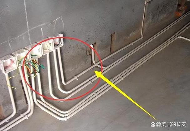 暗线的正确布线图
