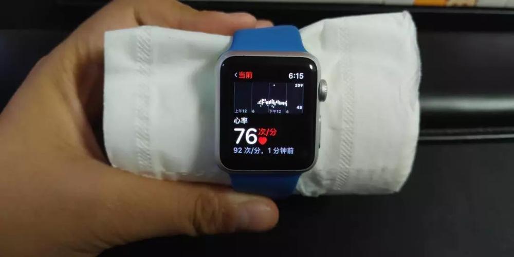 小米手环24小时心率图缩略图