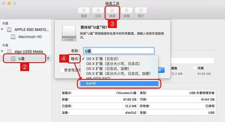 mac无法往u盘里传东西怎么办缩略图