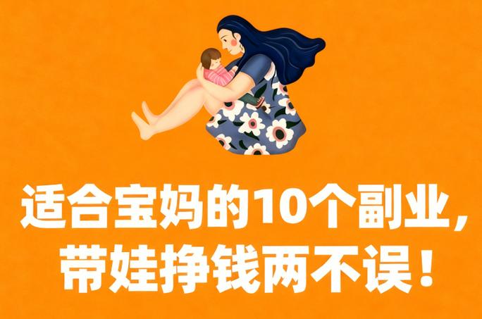挣钱带娃两不误
