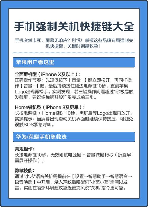手机息屏快捷键