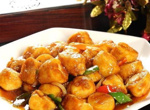 红烧日本豆腐图片