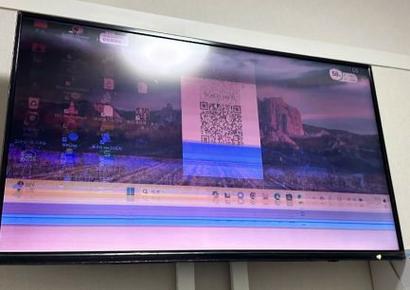 电视机横屏一条线是什么原因