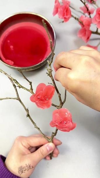 超轻粘土梅花怎么做