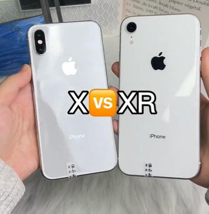 苹果x和xr的外观区别截图