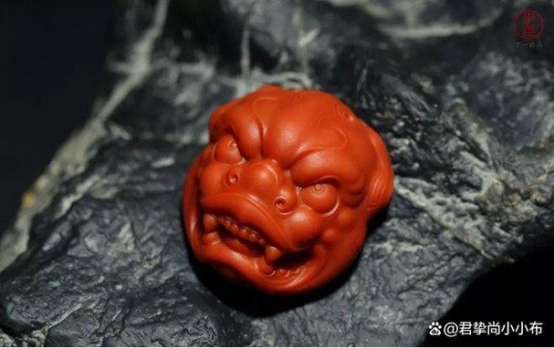玉雕兽头寓意