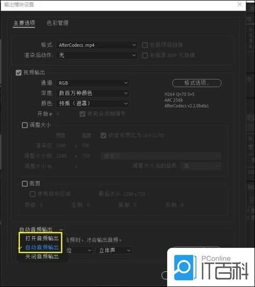 ae导出的时候encoder未安装