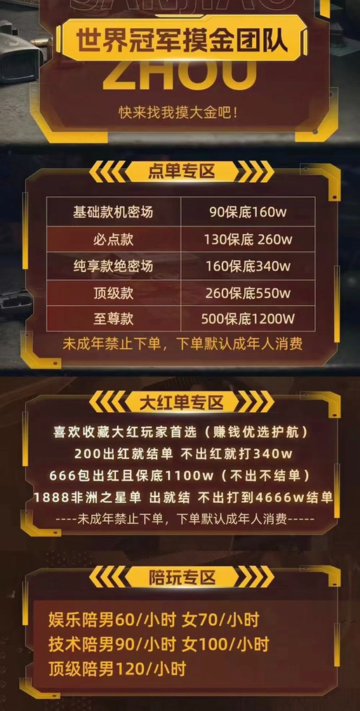 陪玩广告词