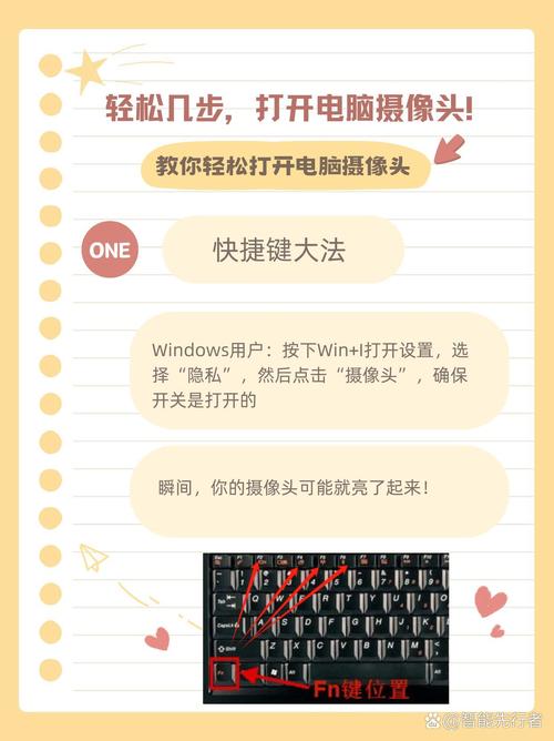 如何开启监控摄像头