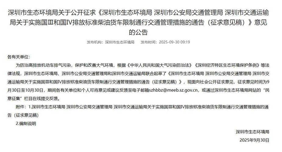 深圳限行时间2026