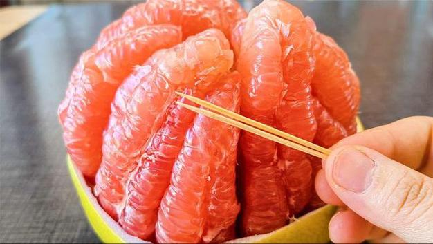 柚子剥好肉过夜