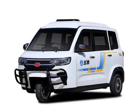 五羊悍将四缸燃油三轮车
