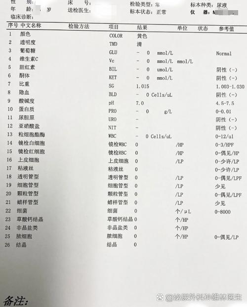 尿检能查出哪些病截图