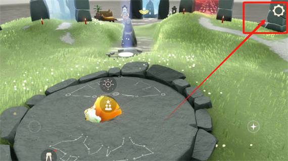 光遇怎么打开好友界面