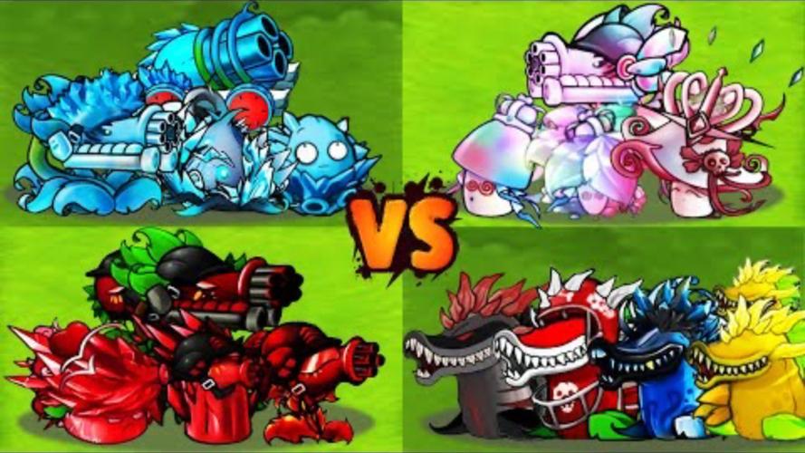 五强植物vs五强僵尸截图