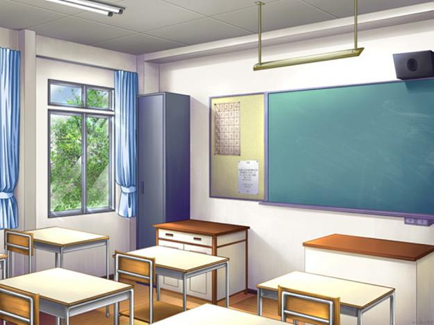 学校 无尽的卡通 动漫