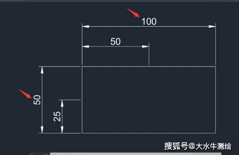 cad引线文字在横线上