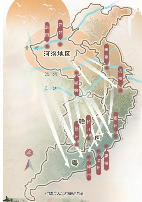 汉人三次大规模南迁