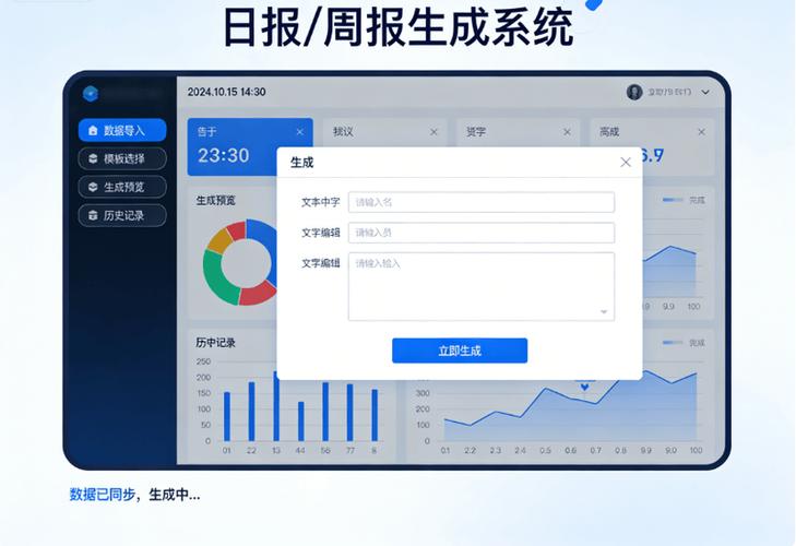 自动生成周报的软件截图
