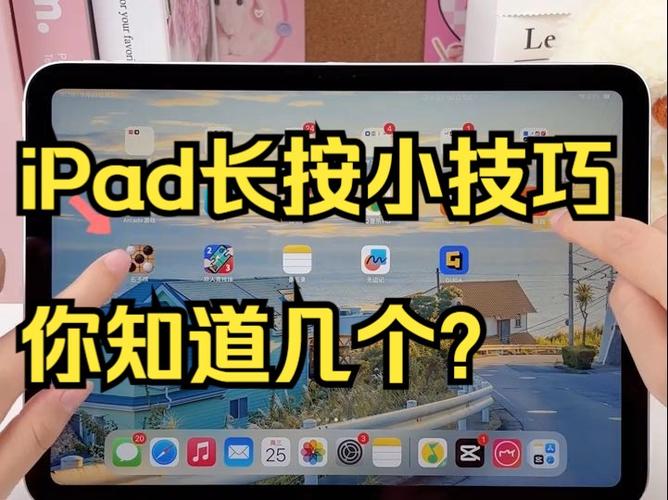 ipad上面按键只能长按