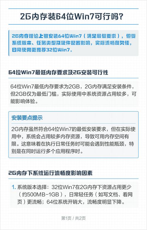 电脑2g运行内存够用吗