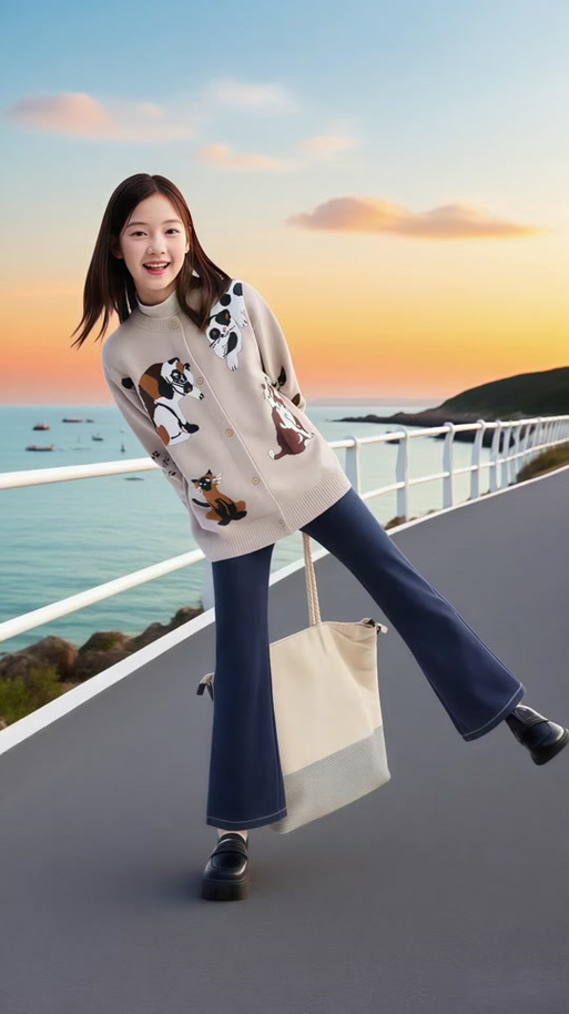 什么角度拍照显得腿长