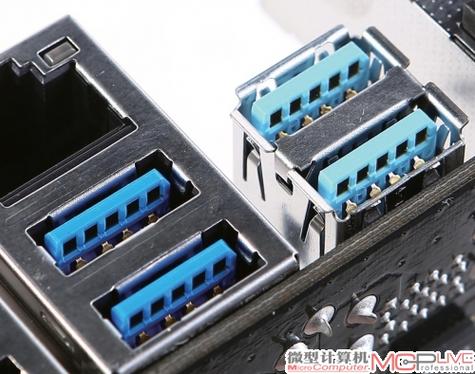 电脑主机usb接口蓝色跟黑色的区别缩略图