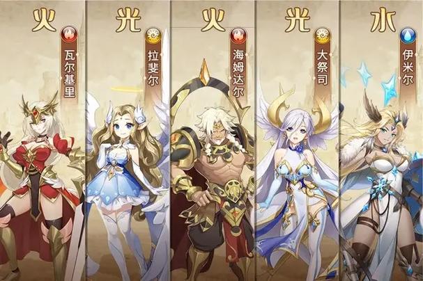 闪烁之光攻略阵容图标