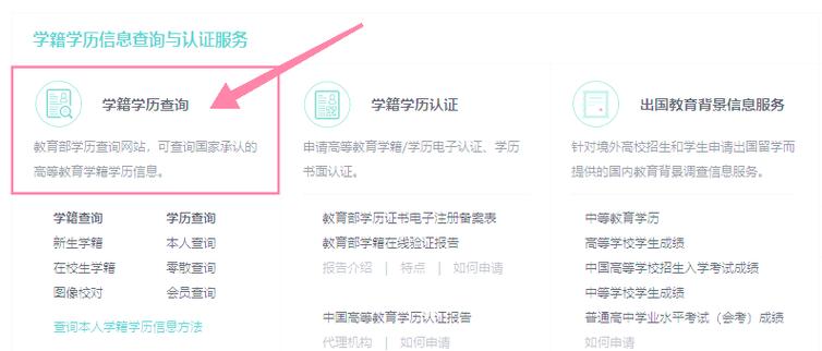 学历查询入口