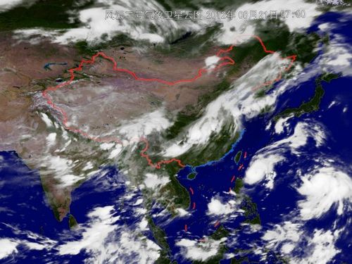 中国气象云图