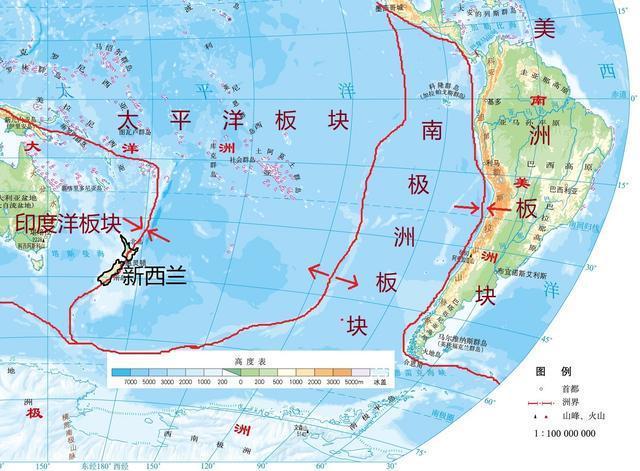 新西兰位置
