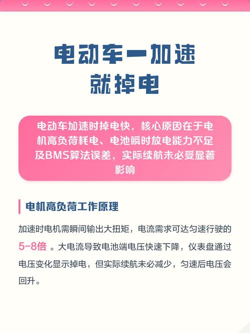 电动车一加速就掉电