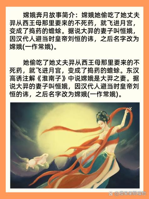 嫦娥的故事简单讲述图标