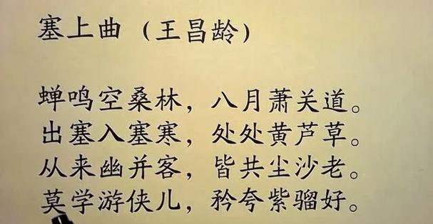 《塞上曲》ZYDZYD截图