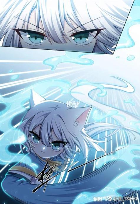 猫白灵帮猫小九洗澡