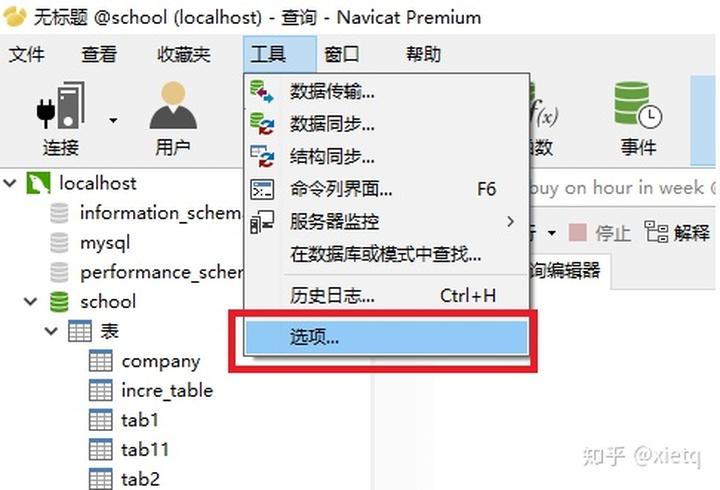 查询编辑器缩略图