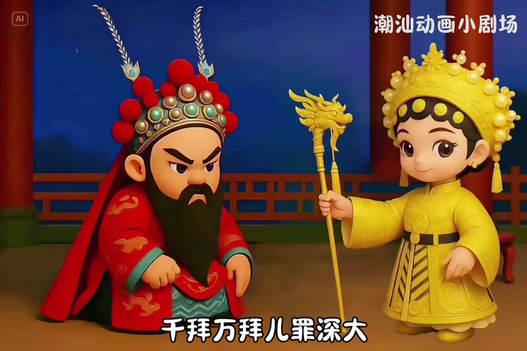 潮汕话版的卡通