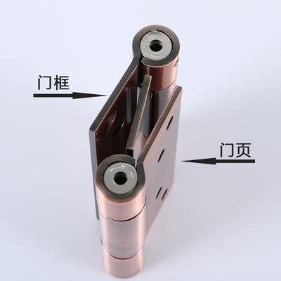 双向自由合页安装