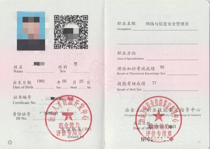 网络管理员证书