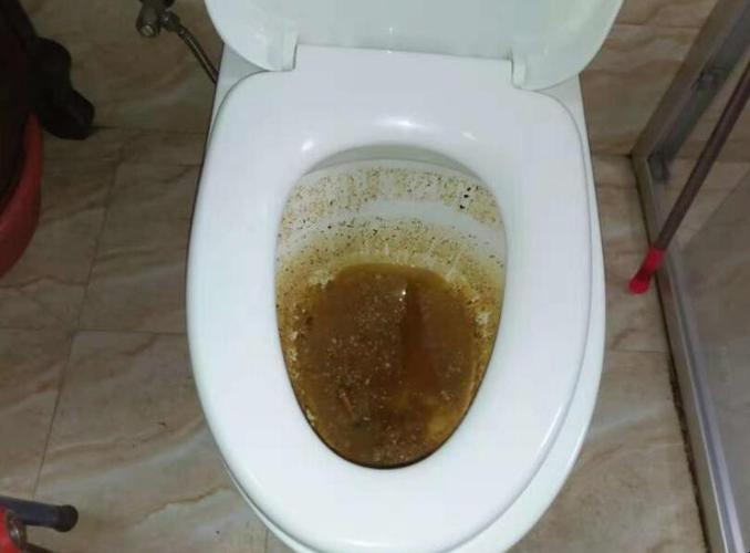 马桶被粪便堵了用热水截图