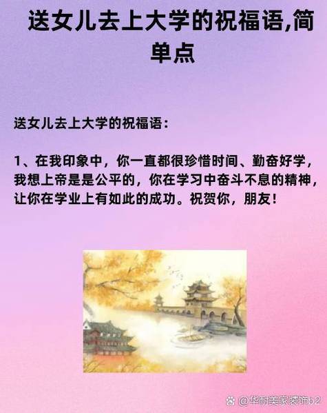 被名牌大学录取的贺词