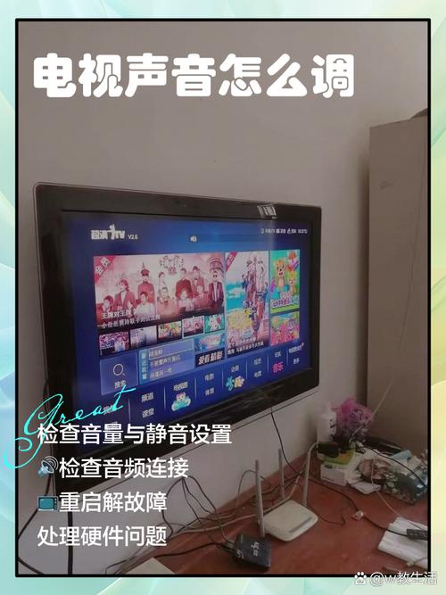 电视声音大一点