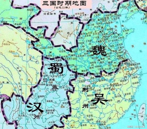 三国时期详细地图
