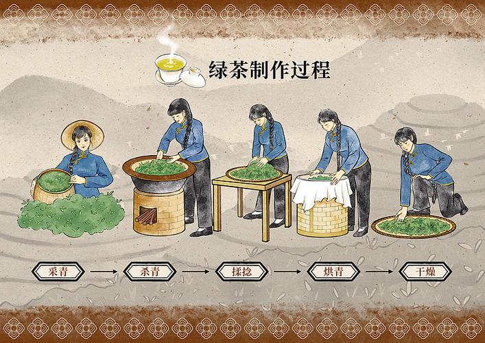 绿茶的制作过程游戏截图