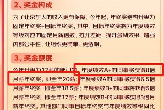 年终奖一般是月薪几倍