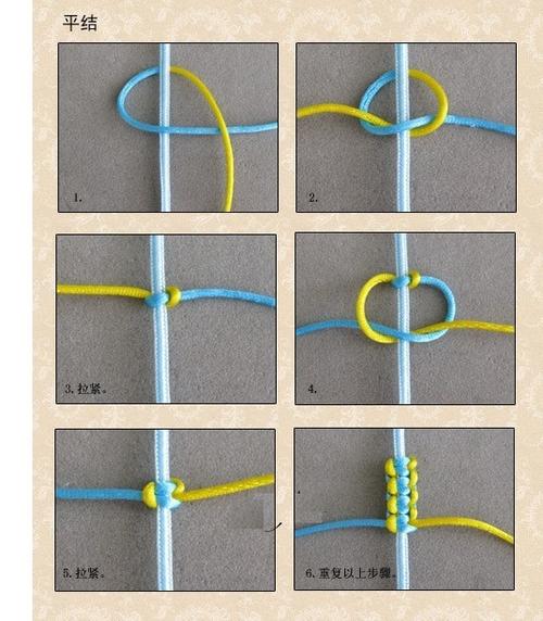 手链绳子怎么打结