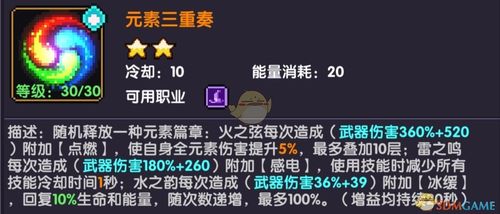 我的勇者元素伤害指什么