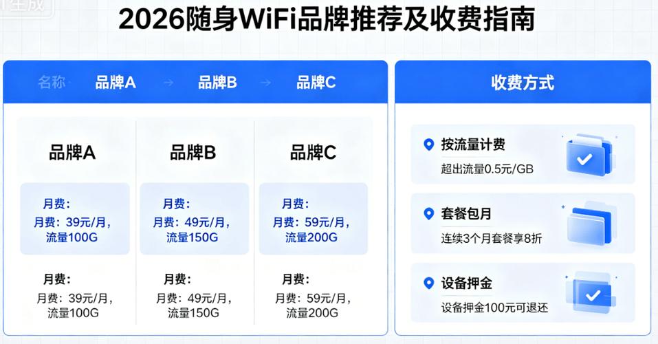随身wifi怎样收费图标