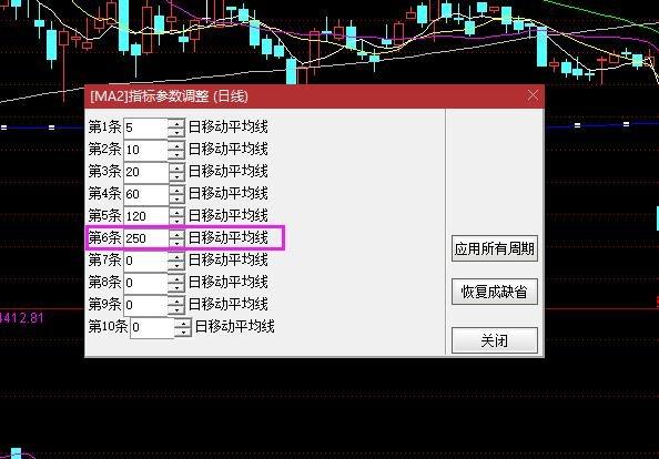 通达信怎么设置均线游戏截图