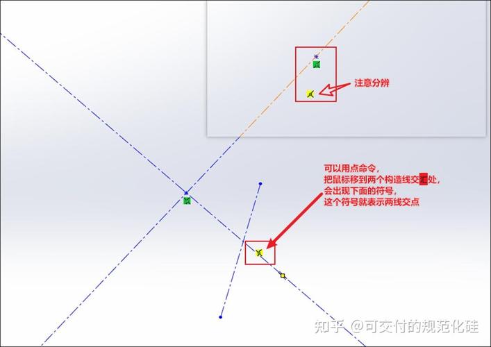 solidworks工程图虚拟交点